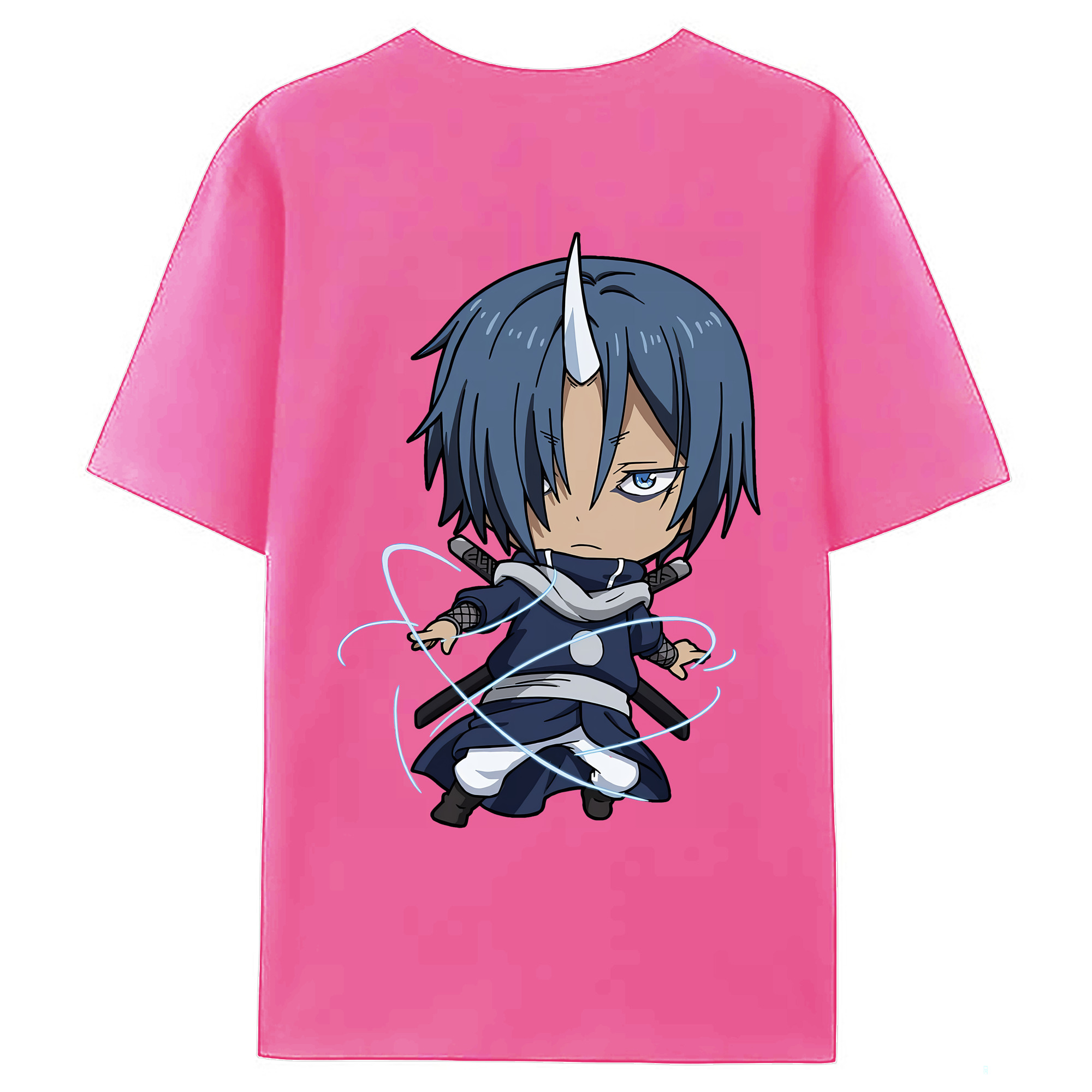 （画像用） 転スラ Regarding Reincarnated to Slime レディース半袖Tシャツ(バックプリント)